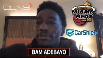 Bam Adebayo Practice Interview | INJURY UPDATE | Lakers vs Heat | NBA Finals Game 4