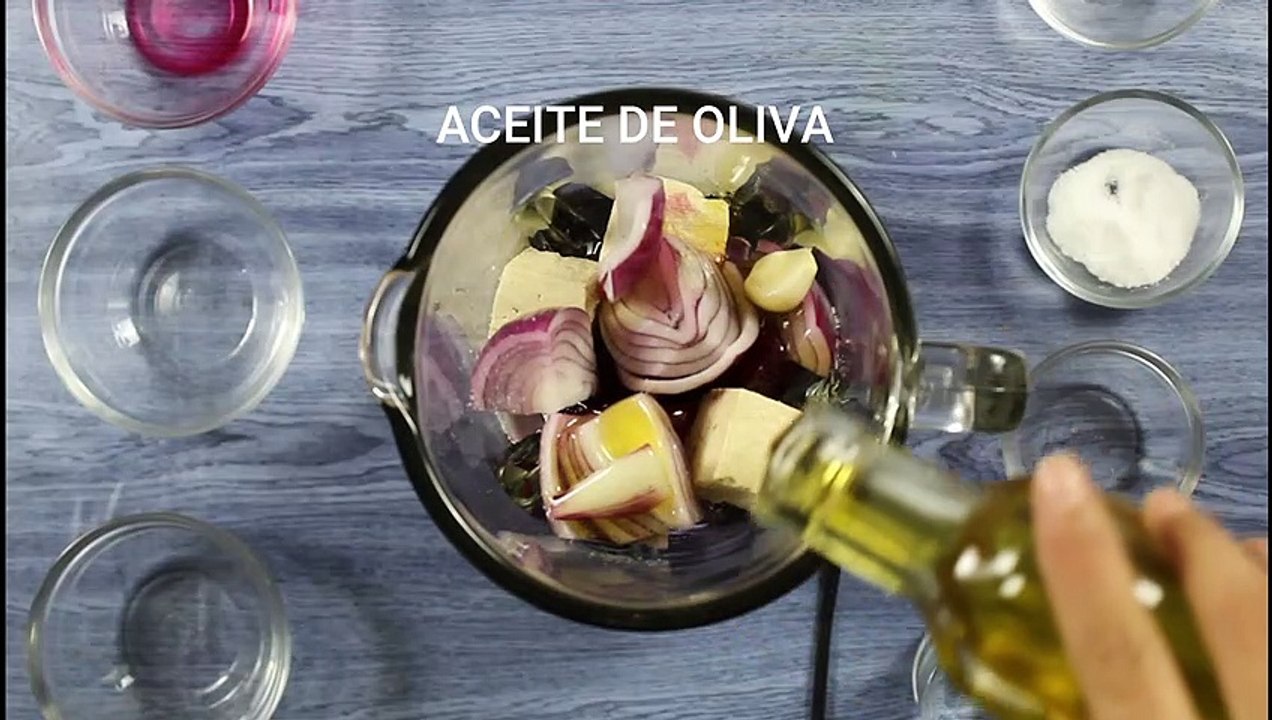 CREMA DE REMOLACHA Y TOFU