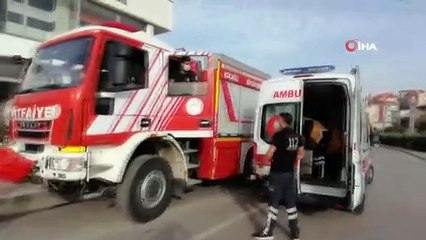 Kocaeli’de otomobil ile kamyon kafa kafaya çarpıştı: 1 yaralı