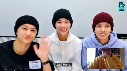 REACTION | ENHYPEN'S THIRD VLIVE LIVESTREAM WITH JAY, NI-KI, HEESEUNG & SUNGHOON