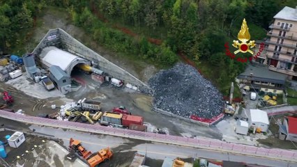 Maltempo nel Cuneese, sorvolo su Colle di Tenda (06.10.20)