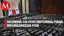Morena en el Senado propone ley para reorganizar la FGR