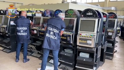 Lecce - La Sacra Corona Unita dietro business delle slot confisca da 3,5 milioni (06.10.20) (1)