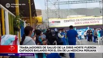Trabajadores de salud fueron captados bailando por el Día de la Medicina Peruana | Edición Mediodía (HOY)