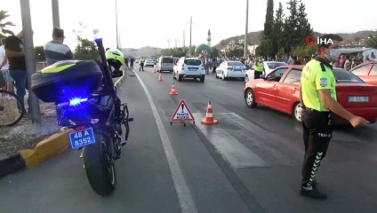 Fethiye’de otomobilin çarptığı bisikletli hayatını kaybetti