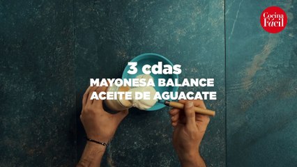 Pechuga de pollo a las finas hierbas con mayonesa