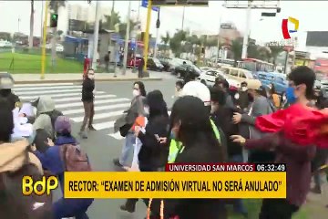 UNMSM: Rector afirma que examen de admisión “no será anulado de ninguna manera”