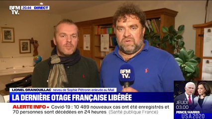 Sophie Pétronin, enlevée en 2016 au Mali: "On peut sereinement dire ce soir qu'elle est libre", selon son neveu