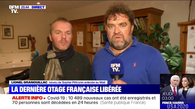 Sophie Pétronin, enlevée en 2016 au Mali: On peut sereinement dire ce soir qu'elle est libre , selon son neveu