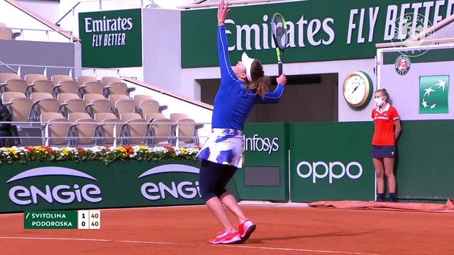 ¡Revolución francesa! Podoroska está en semis de Roland Garros