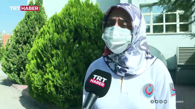 112 Acil Servis Ekiplerinin virüs mesaisine TRT Haber ekipleri de eşlik etti