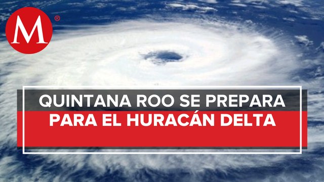 Desalojan a turistas en Quintana Roo, alerta roja por 'Delta'