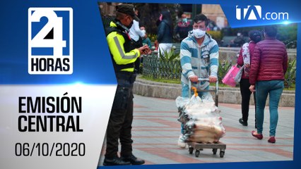 Noticias Ecuador: Noticiero 24 Horas, 06/10/2020 (Emisión Central)