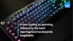 The Best Mechanical Keyboards