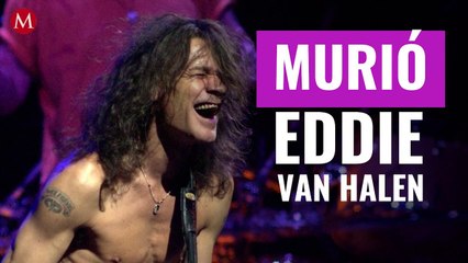 Murió el legendario guitarrista Eddie Van Halen
