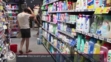 Consommation : le carton des lessives écologiques