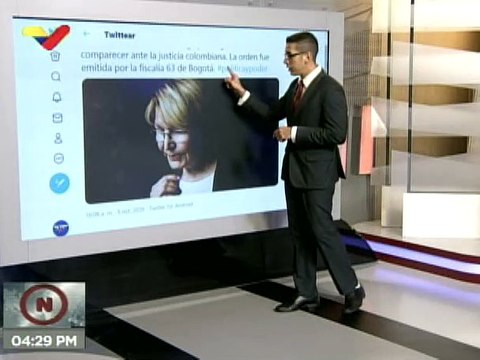 Emiten orden de captura en Colombia contra la ex fiscal venezolana Luisa Ortega Díaz