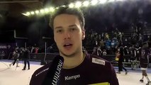 Clément Gaudin gardien d'Istres P. Handball après la défaite face au PAUC