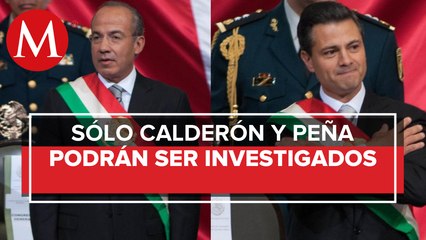 Calderón y Peña Nieto, los únicos que se podrían investigar: UIF