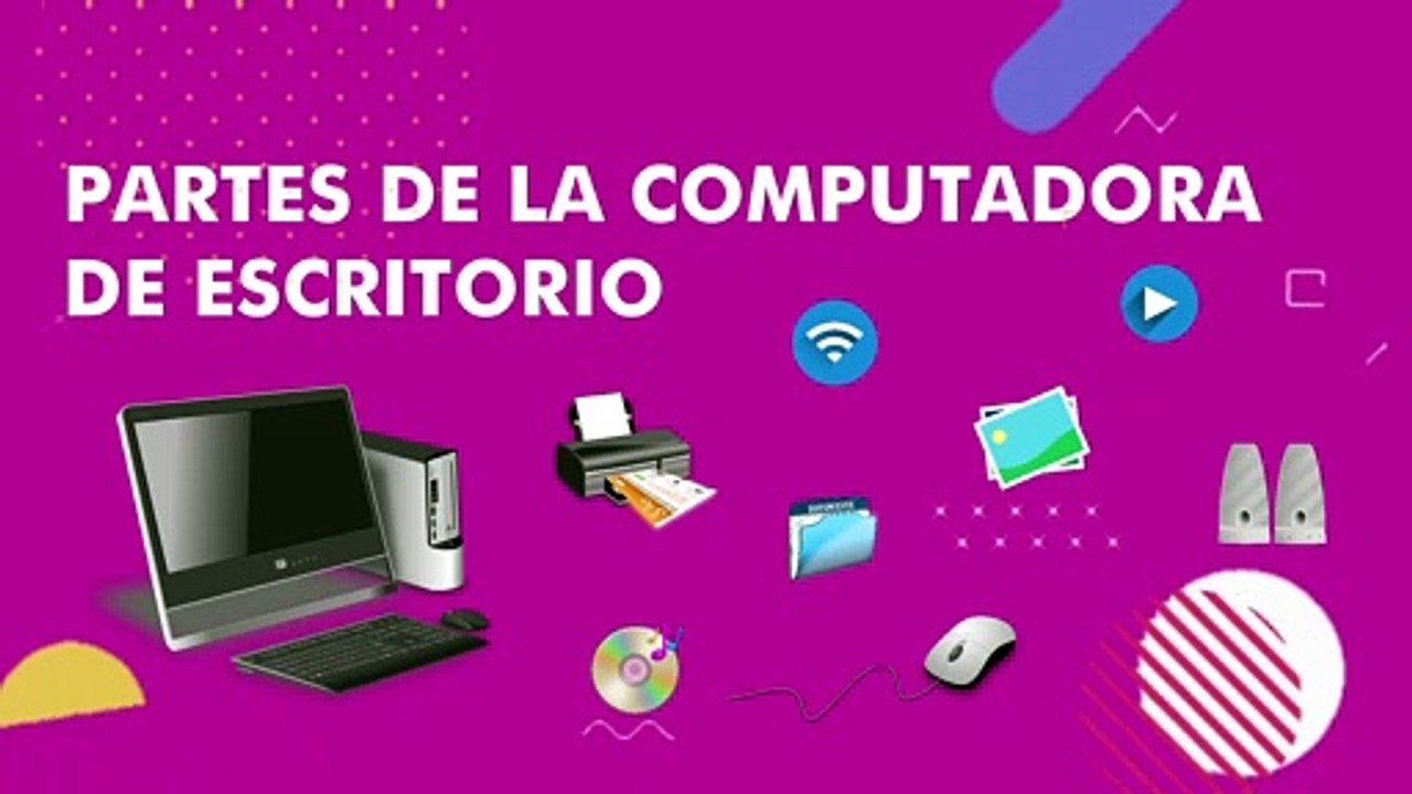 Partes de la Computadora para Niños | Computadora de Escritorio y sus Partes | Valentina Zoe