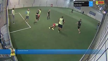Faute de Simon - Pirates futsal club Vs Les Bonobos - 06/10/20 19:00 - LIGUE 1 - Poitiers Game Parc