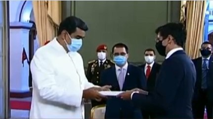 Pdte. Maduro recibe Cartas Credenciales del Embajador de la Confederación Suiza ante Venezuela