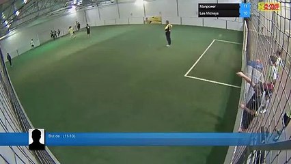 But de . (11-10) - Manpower Vs Les Mickeys - 06/10/20 19:00 - LIGUE 4 - Poitiers Game Parc