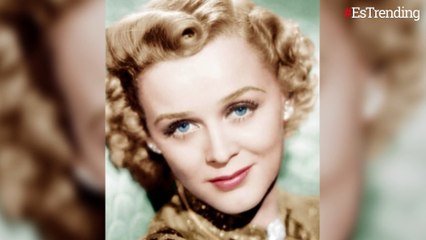 Así lucía en su juventud la actriz que interpretó a la anciana de 'Titanic'