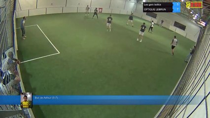 But de Arthur (5-7) - Les gars lactics Vs OPTIQUE LEBRUN - 06/10/20 20:00 - LIGUE 2