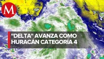 Huracán ‘Delta’ tocará tierra en Cancún o Playa del Carmen: SMN