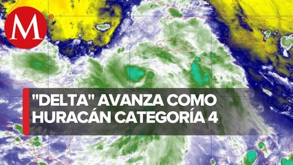 Huracán ‘Delta’ tocará tierra en Cancún o Playa del Carmen: SMN