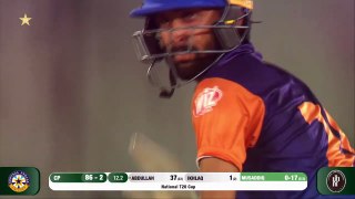 Abdullah Shafique 63  off 48 ball in the 2020 National T20 Cup