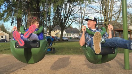 Dad’s Brilliant Playground Design For Daughter Spreads Across U.S.