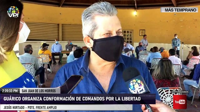Frente Amplio organiza conformación de comandos por la libertad - Guárico - VPItv