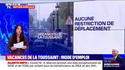 Vacances de la Toussaint: aucune restriction de déplacement mais des règles à respecter