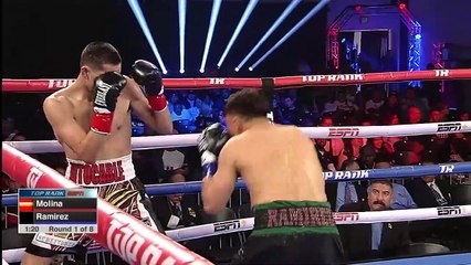 Javier Molina vs Abdiel Ramirez (23-03-2019) Full Fight