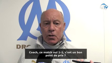 Réserve OM (1-1), Anziani : "Il fallait prendre des points"