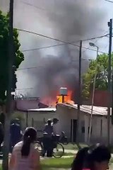 Incendio en Tortuguitas