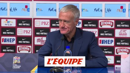 Deschamps : «Très fier de ce qu'ont réalisé les joueurs» - Foot - Bleus