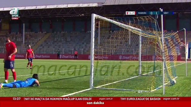 Mardin Fosfat Spor 0-3 Siirt İl Özel İdare 14.10.2020 - 2020-2021 Turkish Cup 1st Qualifying Round