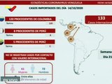 Covid-19: Al día de hoy Venezuela registra 481 casos comunitarios y 133 casos importados