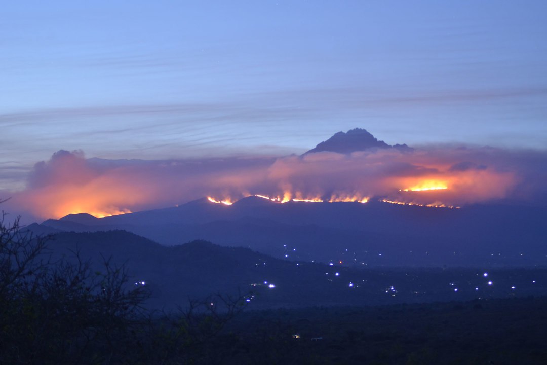 A Wildfire Has Burned at Least 13 Miles of Mt. Kilimanjaro