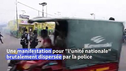 RDC: dispersion d'une manifestation pour "l'unité nationale" à Kinshasa