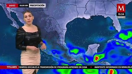 Jessica de Luna nos da el pronóstico del tiempo para este miércoles 14 de octubre