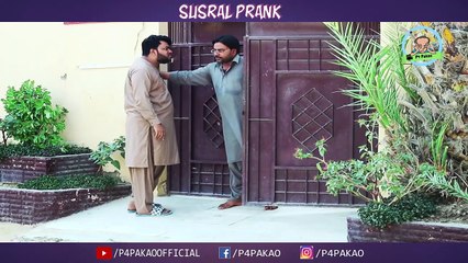 Susral Prank By Nadir Ali & Team P4Pakao