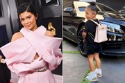 Kylie Jenner envoie sa fille Stormi avec un sac à 10000€ pour son premier jour d'école