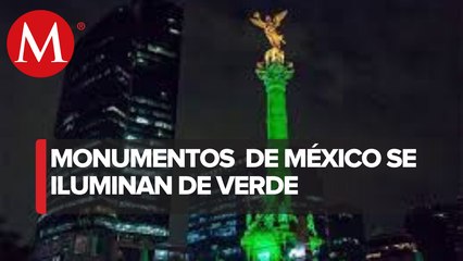 CdMx 'se ilumina' de verde en Día Mundial de la Parálisis Cerebral