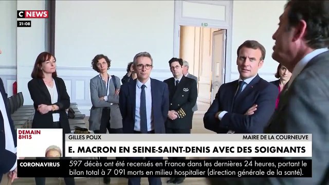 Le président de la République a été interpellé lors d’un déplacement en Seine-Saint-Denis, ce mardi 7 avril, sur le manque de masques de protection