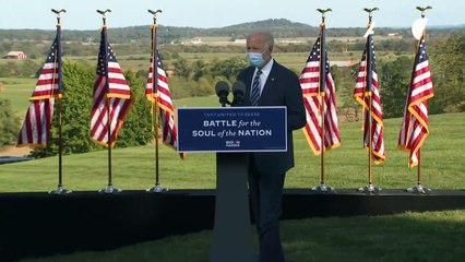 Etats-Unis: Biden dénonce les "extrémistes et suprémacistes blancs"