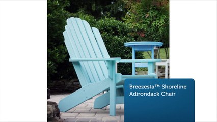 Breezesta Shoreline Adirondack Chair | Premium Poly Patios :  (877-904-1234)